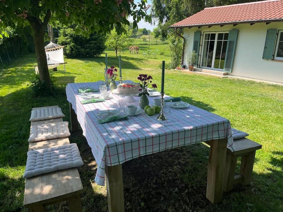 Idylisches Cottage Mit Reh فورتزيه المظهر الخارجي الصورة